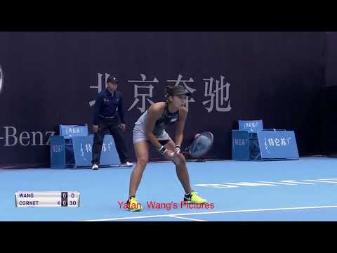 Lady Tennis Player Yafan Wang, of China,  Pictures Photo Slideshow.