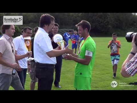 Krombacher Pokal Fußballkreis Pforzheim Finale FV Knittlingen   Spfr Feldrenanch Stimmen