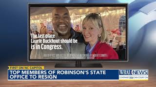 Top members of Mark Robinson's state office to resign