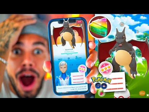 CHARIZARD SHINY SELVAGEM SPAWNOU NO BRASIL - POKEMON GO | Cris |