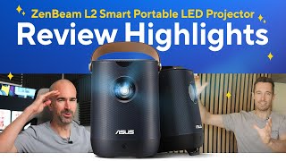 Asus ZenBeam L2 Smart Portable LED Projector Review