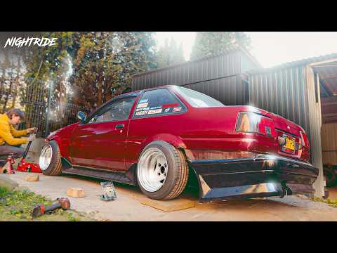 It's FINALLY the time to start working on My Toyota AE86 | Nightride