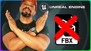 Never Drag & Drop FBX Into Unreal Again. Instead DO THIS! 🤙🏿