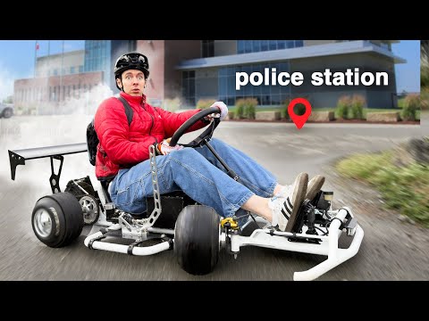 Urban Drift Kart vs. Forbidden Drift Spots (kicked out)