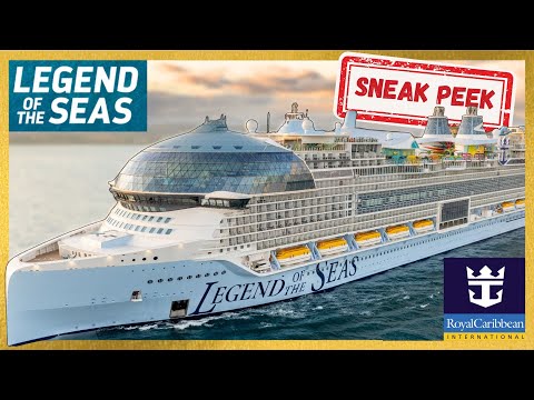 *NEW* Legend of the Seas | Deck By Deck Full Tour | Royal Caribbean’s Next Icon-Class Mega Ship