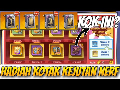ITEM KOTAK KEJUTAN DI NERF😱, WAH KOK BEGINI YA, BUKA BOX ORANGE - One Punch Man The Strongest