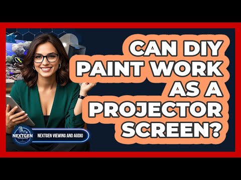 Can DIY Paint Work As A Projector Screen?