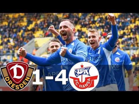 Dynamo Dresden vs Hansa Rostock 1-4 Full Highlights | All Goals | 6 February 2022