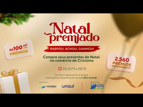Natal Premiado - CDL Criciúma
