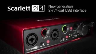 Video thumbnail for Focusrite    The New Second Generation Scarlett 2i4 by MARS Music