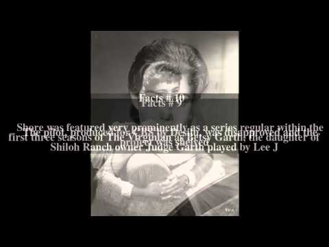 Roberta Shore Top # 16 Facts