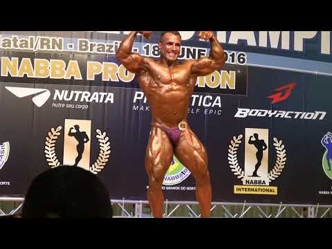 Olzirio Anibal Junior (BRA), NABBA Worlds 2016 - Men 4 Winner