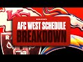 2024 NFL schedule breakdown for EVERY TEAM in the AFC West | CBS Sports