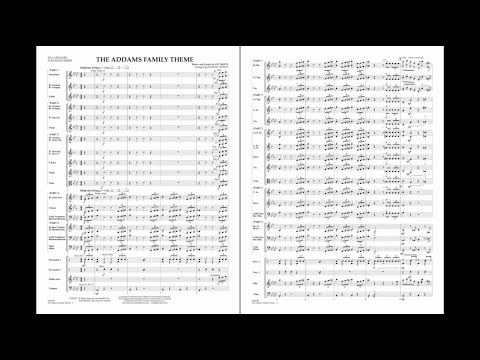 The Addams Family Theme by Vic Mizzy/arr. Johnnie Vinson