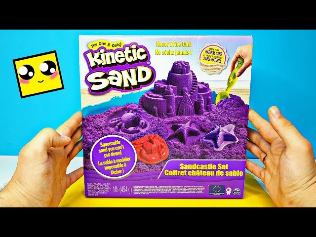 Набір Піску Для Дитячої Творчості - Kinetic Sand Замок З Піску (Фіолетовий)