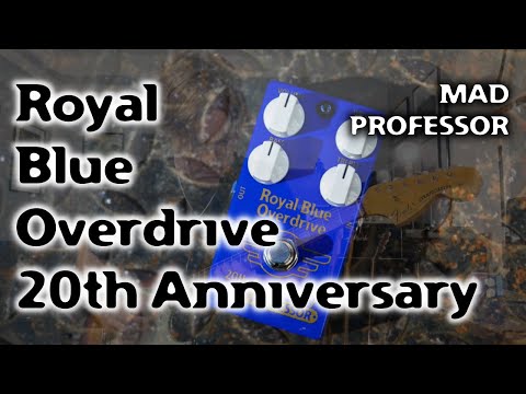 Mad Professor 20th Anniversary Royal Blue Overdrive Limited Edition image 3