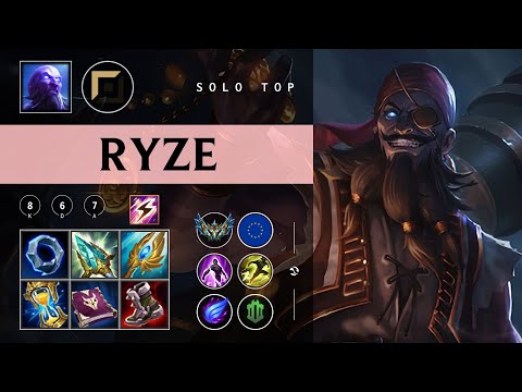 Ryze Top vs Camille - EUW Challenger Patch 26.01