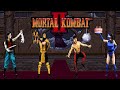 Mortal Kombat 2 SNES All Friendships