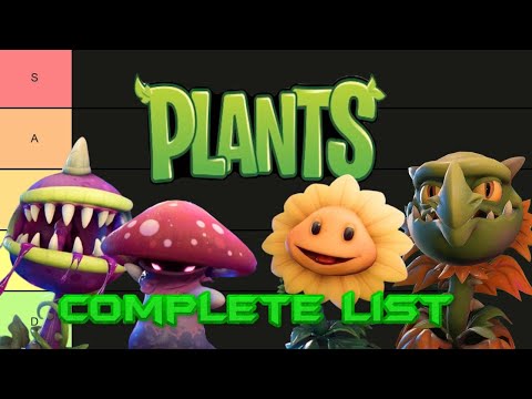 PvZ Battle for Neighborville Plant Tier List (The Complete List)