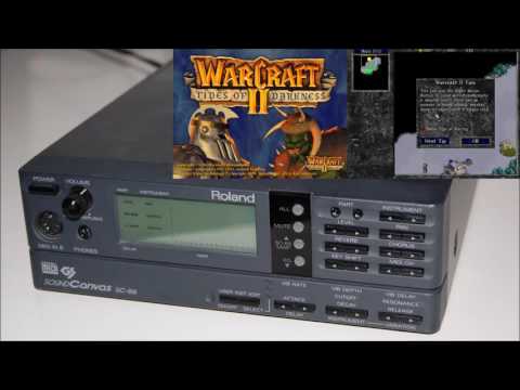 Warcraft II: Tides of Darkness - Roland SC-88 MIDI Soundtrack