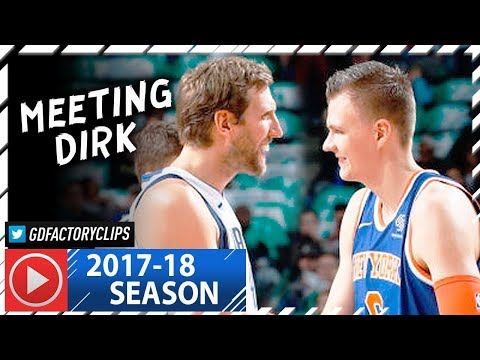 Kristaps Porzingis Full Highlights vs Mavericks (2018.01.07) - 29 Pts, 8 Reb vs Dirk!