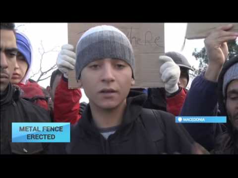 Europe Migrant Crisis: Macedonia building fence on Greek border to filter refugees