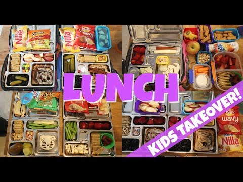 School Lunch Ideas - Kid's TAKEOVER! 🍊  Week 20 | Sarah Rae Vlogas |