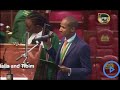 Babu Owino mentions Raila and tibim in his swearing in at parliament