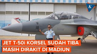 Download lagu Dua Jet T-50i Korsel Tiba di Indonesia, Sedang Dirakit di Madiun mp3