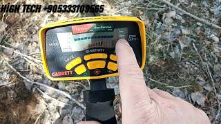 Garrett euro Ace 350 Türkçe kullanım