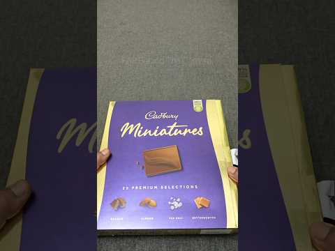 Cadbury Miniatures | #shorts #cadbury #chocolate #food #unboxing #foodie #tasty #youtube #subscribe