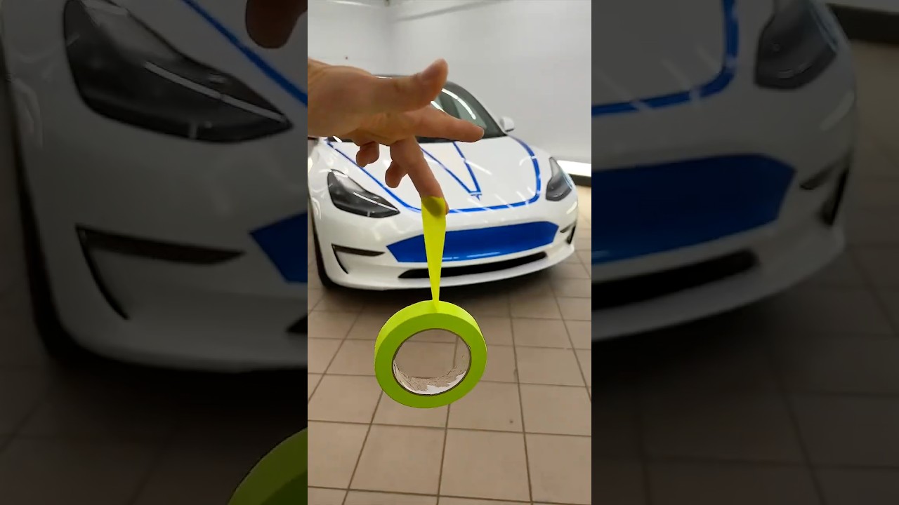 Double-Layer Front Grill Illusion | Tesla Model 3