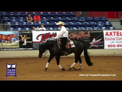 Lil Dreamer ridden by Eduardo Salgado  - 2017 Tulsa Reining Classic (Open Derby)