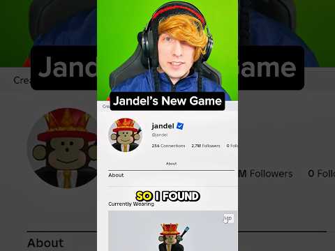 jandel made a new roblox game