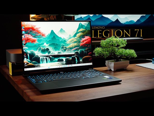 Lenovo legion 7i gen 9 with RTX 4070 and 3.2k, 16in screen in Laptops in Ottawa