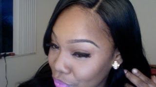 HOW TO: INSTALL SAGA LACE CLOSURE (NATURAL LOOK)