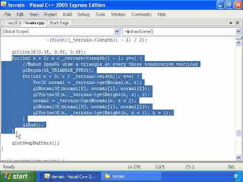 OpenGL Tutorial #7 - Terrain