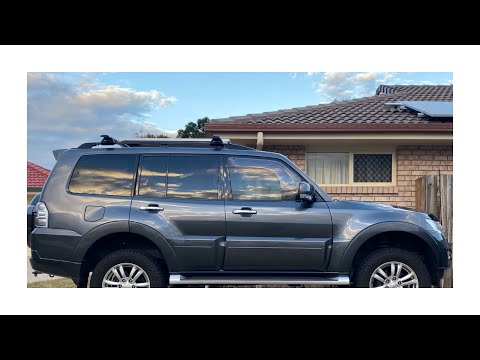 Mitsubishi Pajero gets upgraded suspension to a 2 inch lift