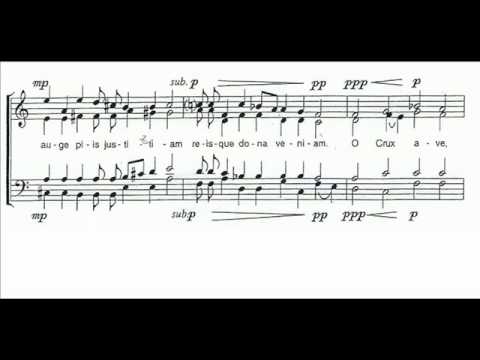 R. Dubra - O crux ave (score)