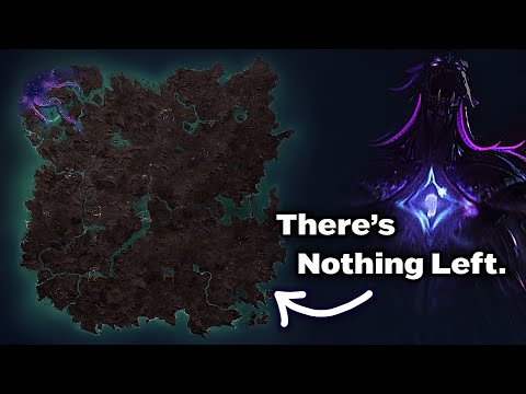 What If The Dark Presence Won on the Fortnite Chapter 6 Map? (Lost And Broken Map Concept)