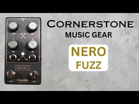 Cornerstone Music Gear Nero Fuzz Pedal - MINT image 12