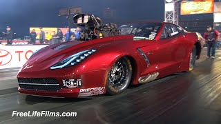 5 Second 1/4 Mile ProMods AND MORE at Las Vegas Qualifying Round 3 SCSN 14