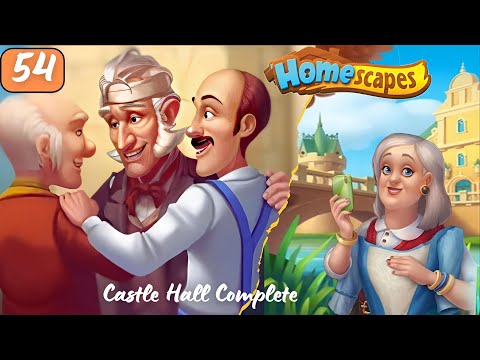 Homescapes Story || Mycroft's Castle Day:6 Episode:54 Walkthrough Gameplay#games