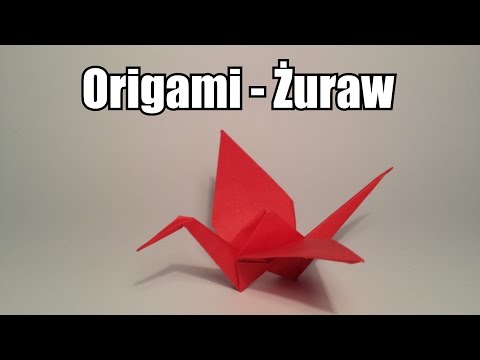 Origami - Żuraw