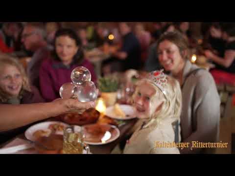 Turniermenü beim Kaltenberger Ritterturnier