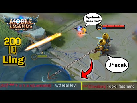 MOONTON PLEASE NERF LEVI 🔥• FreeStyle Ling Montage Levi Eps. 9 - Mobile Legends