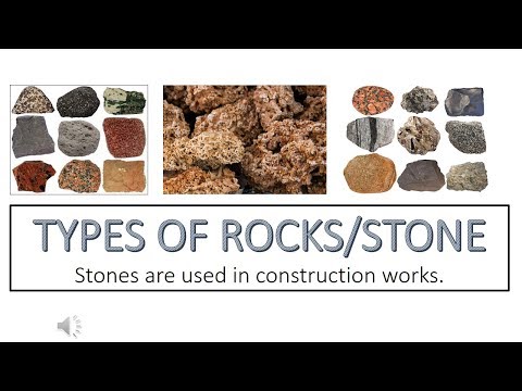 Types of rocksstones