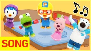 Download lagu Pororo and friends Five Little Monkeys Jumping On The Bed Nursery Rhyme Kids Songs | LimeAndToys mp3