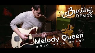 Video thumbnail for Bunting Guitars - Melody Queen | Mojo Wide Range | Vintage White by Bunting Guitars