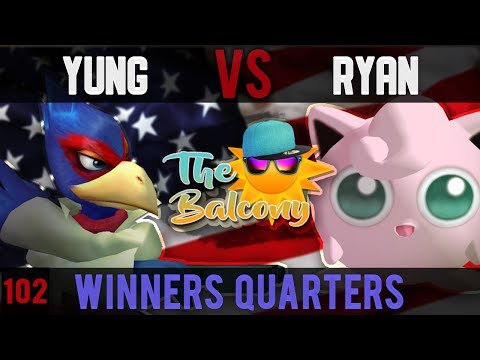 Melee @ the Balcony 102 - Winners Quarters ft. Ryan (Puff) VS PEPIS|Yung (Falco)